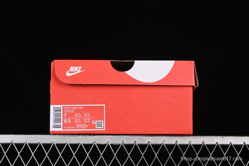 Nike P-6000 Prm Retro Casual Sneakers with Lightweight Design - HF4308-072
