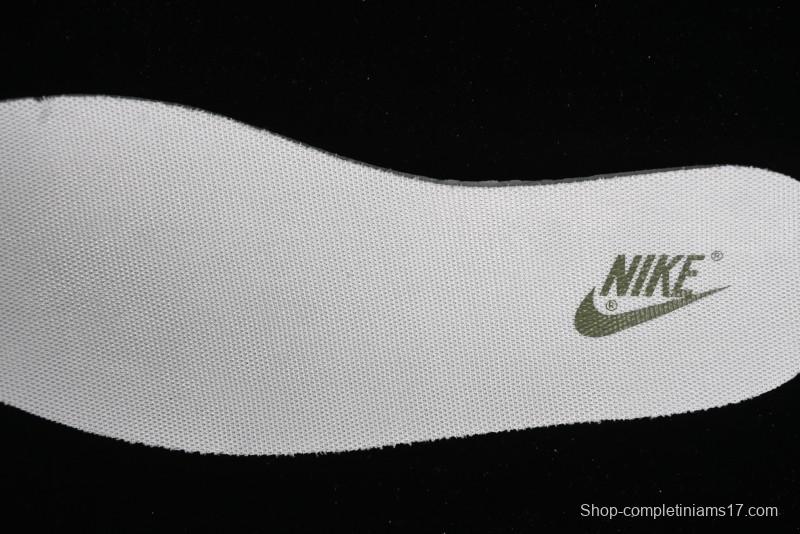 Nike Travis Scott x Fragment Design x Air Jordan 1 Low OG SP AJ1 Retro Sneakers in Sail Military Green - DM6688-602