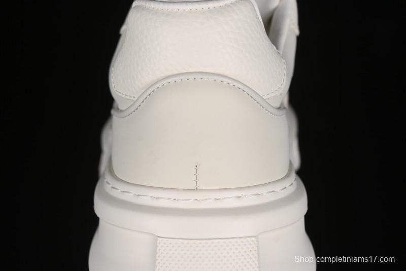 ECCO 2024 New Fashion Simple Versatile Genuine Leather White Sneakers - 61881301002