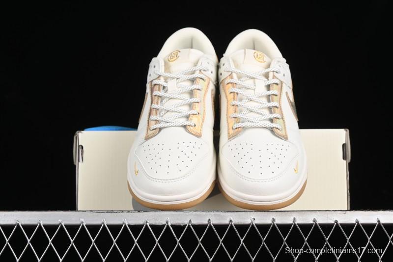 Nike SB Dunk Low Edison Chen Collaboration - Anniversary Edition High-End Customized Low-Top Casual Sneakers - JH8310-948