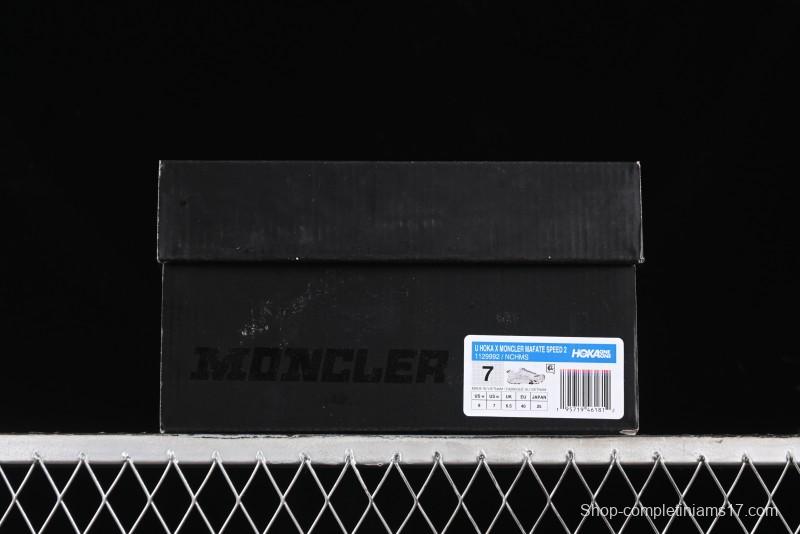 Moncler x Hoka Mafate Speed 2 Ultra-Lightweight Thick-Sole Trail Running Shoes - 1129992 NCHMS