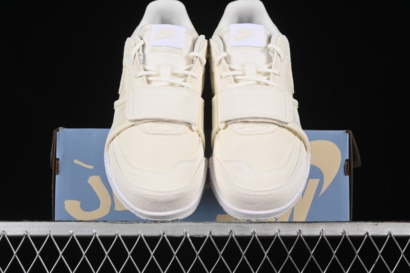 Nike Travis Scott x Shark-A-Don "Sail" Low-Top Lifestyle Casual Shoes - HQ3061-100
