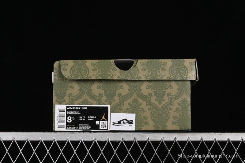 Nike Air Jordan 1 Low Retro Basketball Shoes Custom Starry Sky Design - SJ9950-012