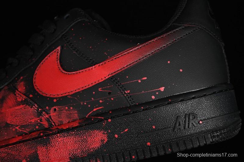 Nike Air Force 1 '07 Low 2D Hand-Painted Anatomy Scene Casual Sneakers - CW2288-011