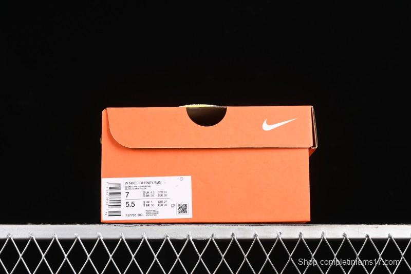 Nike Journey Run 2024 Low-Top Casual Running Shoes with Shock Absorption Slip-Resistant and Durable Design - FJ7765-100