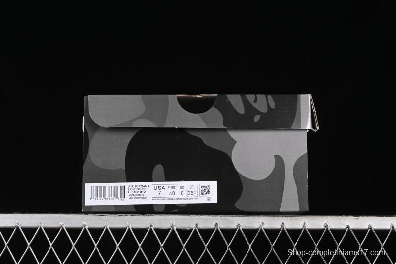 Nike Travis Scott x Fragment Design x Air Jordan 1 Low OG SP AJ1 Bape Collaboration - LJ5188-012