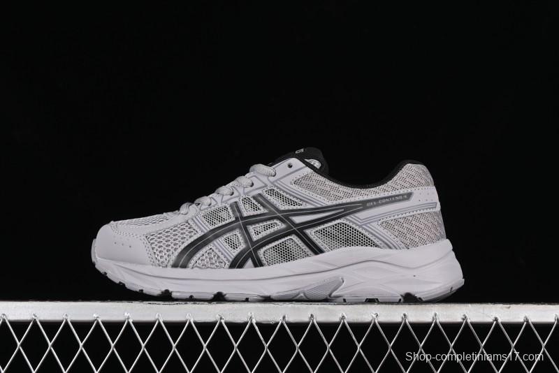 Asics Gel-Contend 4 Low-Top Breathable Running Shoes with Rearfoot Gel Cushioning - T8D4Q-032