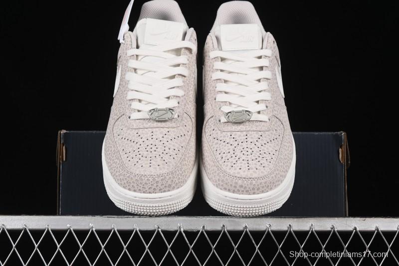Nike Air Force 1 '07 Low Casual Sneakers with Full-Length Air Cushion - FV6519-001