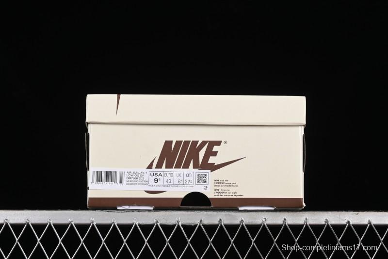 Nike Travis Scott x Air Jordan 1 Low OG Retro Sneakers - DM7866-202