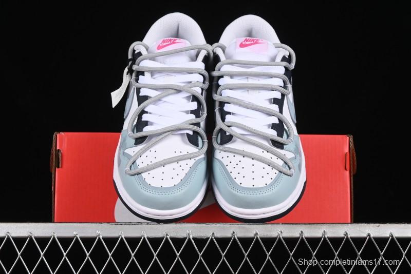 Nike Dunk Low Retro SB Graffiti Strap Casual Skate Shoes - FB9109-401