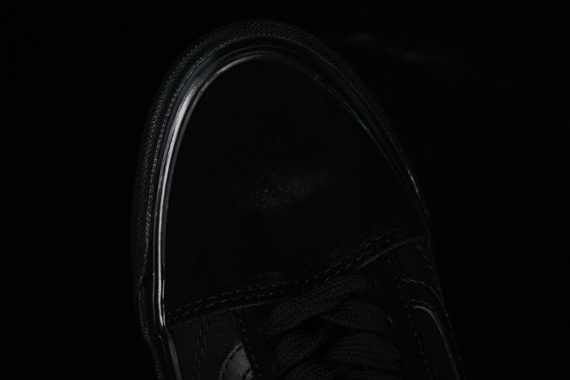 Vans Old Skool Premium Black Suede Retro Skate Shoes - VN000CXTBKA