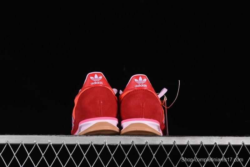 Adidas Originals SL 72 OG Retro Running Shoes with Ecotex Tongue and EVA Midsole - JH7392