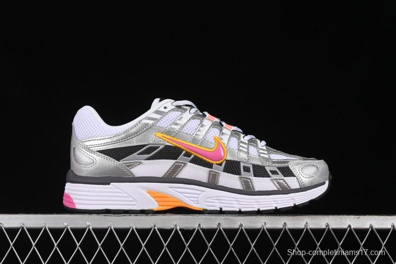 Nike P-6000 Prm Retro Casual Sport Dad Shoes - BV1021-100