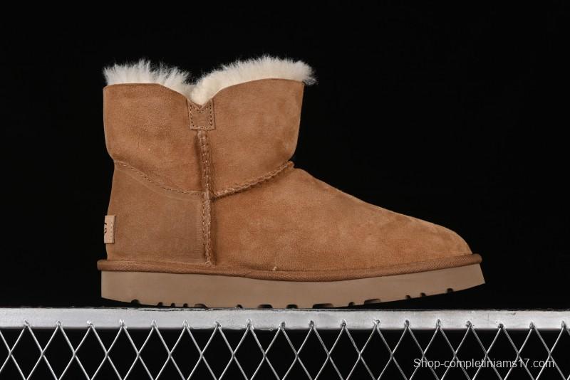 UGG Mini Bailey Button II Classic Short Boots with Wooden Button - 1016422