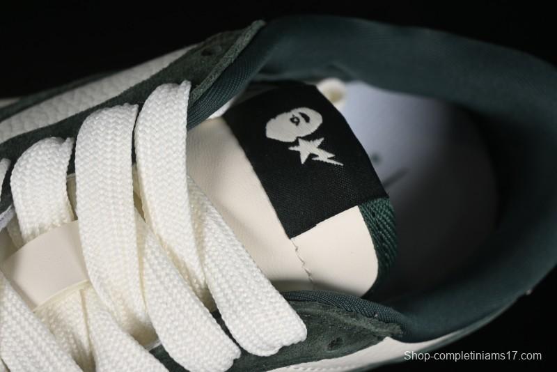 Nike Travis Scott x Fragment Design x Air Jordan 1 Low OG SP AJ1 Bape Collaboration - Camo Green Low Top Casual Sneakers - JH6088-614