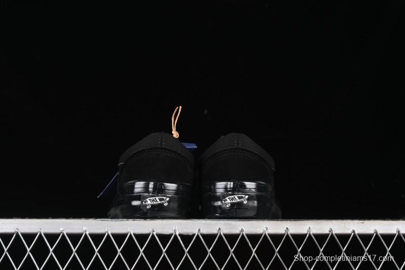 Vans Old Skool Premium Black Suede Retro Skate Shoes - VN000CXTBKA