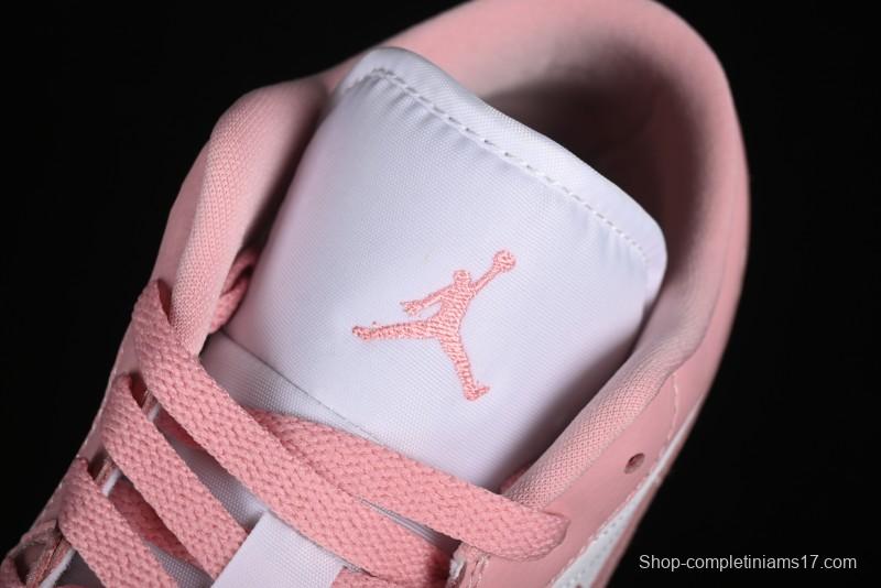 Nike Air Jordan 1 Low AJ1 Pink White Low-Top Casual Sneakers - DC0774-162