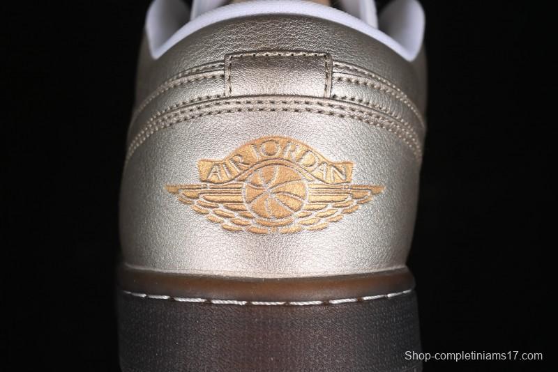 Nike Air Jordan 1 Low Retro Basketball Shoes Platinum - HQ3529-099