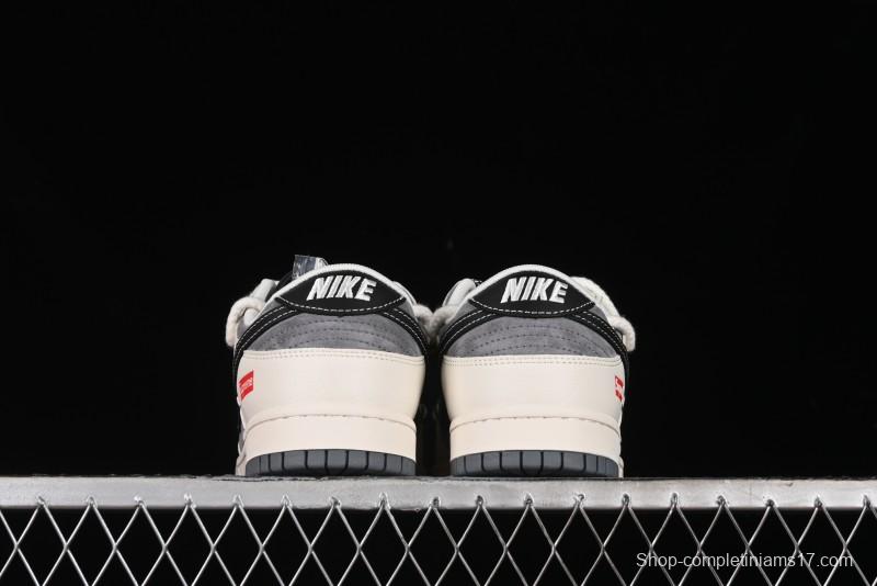 Nike SB Dunk Low Stussy Anniversary Edition Customized Low-Top Casual Sneakers - SJ2068-287