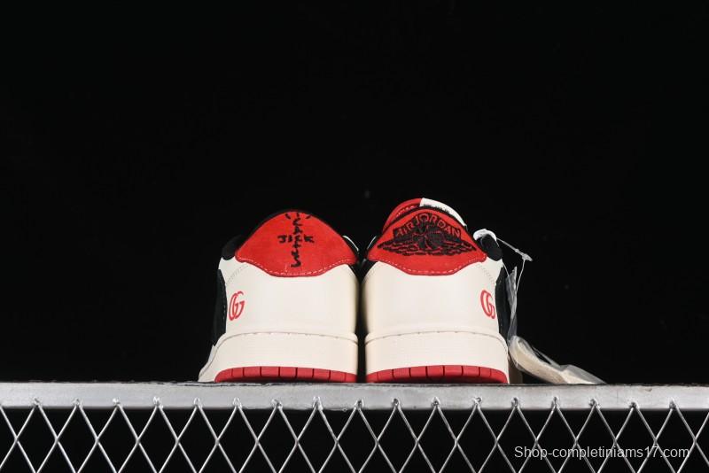 Nike Travis Scott x Fragment Design x Air Jordan 1 Low OG SP AJ1 - XY2688-123