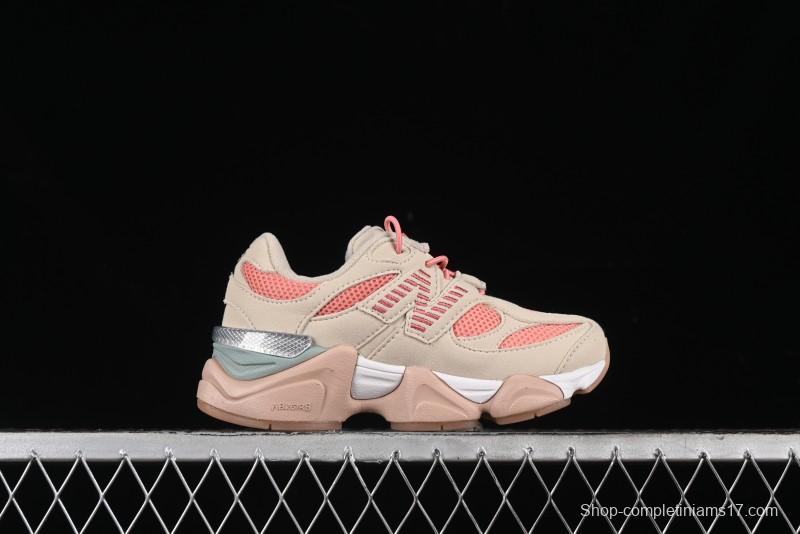 New Balance 9060 Series Kids Hook and Loop Sneakers - PV9060JF