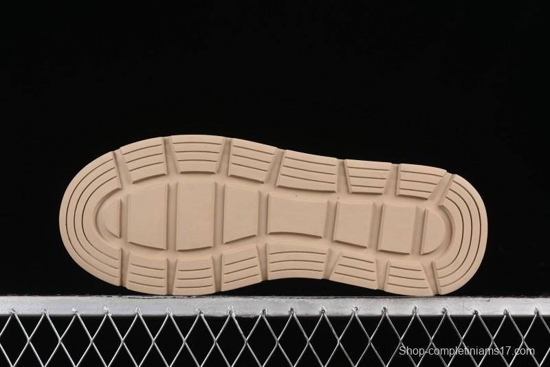 Ecco Street Light Series Autumn Height-Increasing Round-Toe Versatile Casual White Sneakers - 63311901001