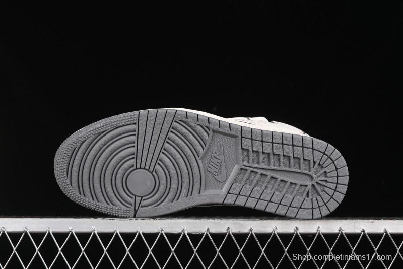 Nike Travis Scott x Fragment Design x Air Jordan 1 Low OG SP AJ1 Sneakers - SJ0086-136