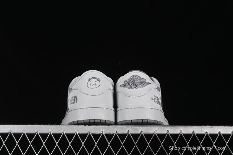 Nike Travis Scott x Fragment Design x Air Jordan 1 Low OG SP AJ1 Low Top Casual Sneakers - AG3702-803