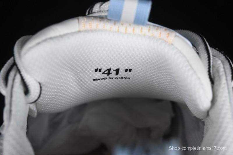 Off-White Be Right Back Low-Top Lifestyle Sneakers in White Blue - X.E5