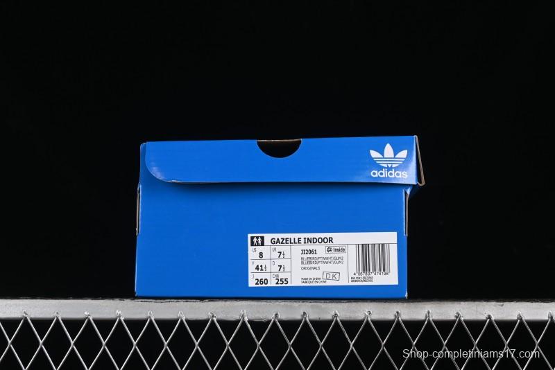 Adidas Originals Gazelle Indoor JI2061 Retro Casual Slip-Resistant Wear-Resistant Low-Top Skate Shoes