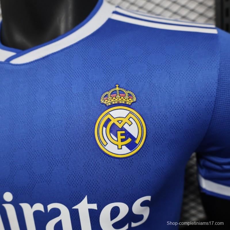 Player Version 25/26 Real Madrid Third Blue Jersey