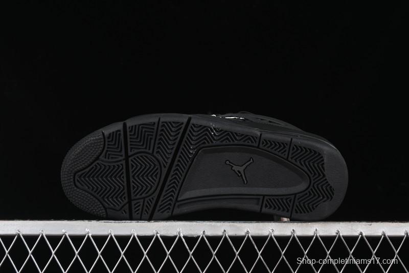 Nike Air Jordan 4 Retro Basketball Shoes with Mesh Design - FV7251-001