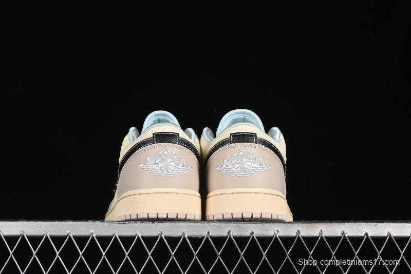 Nike Air Jordan 1 Low Retro Basketball Shoes with Classic Design - HQ3440-101
