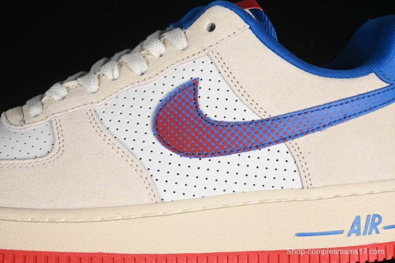 Nike Air Force 1 '07 Low Casual Sneakers with Full-Length Air Cushion - HQ3618-113