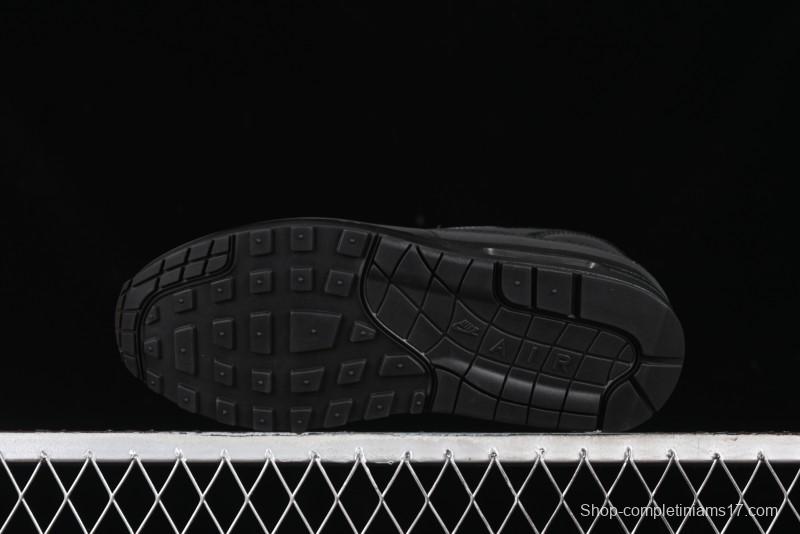 Nike Air Max 1 Retro Running Shoes with Half-Sole Air Cushion - AA0512-001