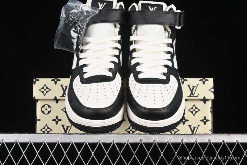 Nike Air Force 1 '07 Mid Casual Sneakers in Black - LL0222-005