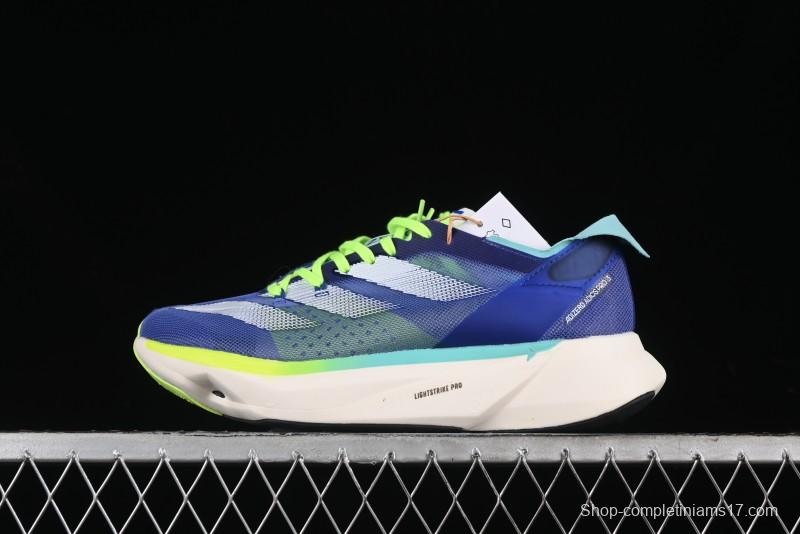 Adidas Adizero Adios Breathable Low-Top Running Shoes - ID3635
