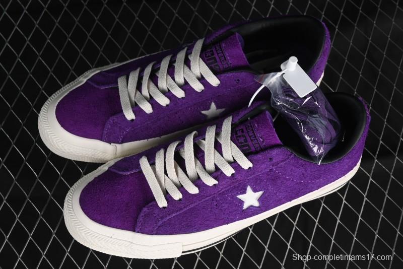 Converse One Star Pro Retro Skateboard Shoes in Purple - A08141C