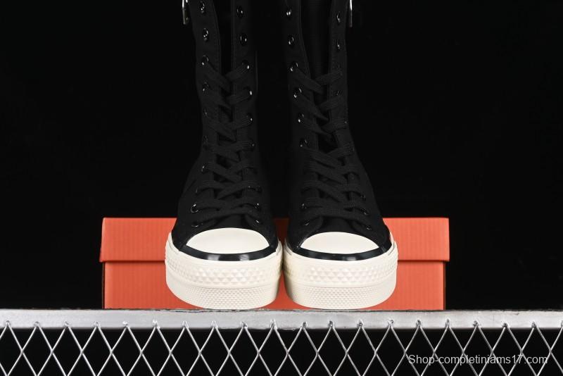 Converse Chuck 70 Plus X-High Deconstructed Platform Sneakers - A10361C