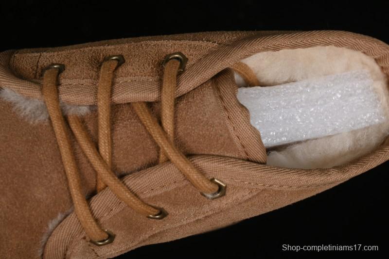 UGG Neumel Moc Ankle Boots in Chestnut Suede with Premium Comfort - 1153631