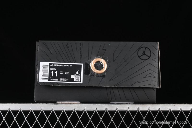 Nike Air Jordan 23 AJ23 Mid Retro Casual Basketball Shoes with Visible Air Cushion - 318474-061