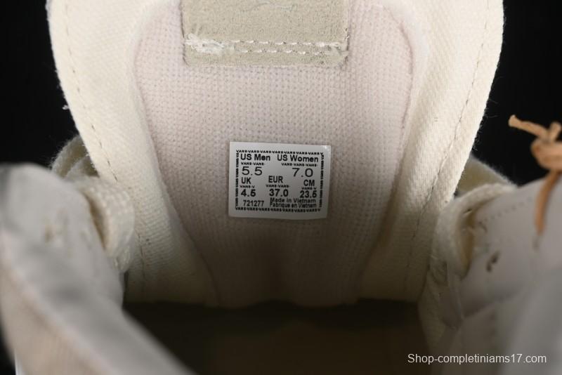 Vans Notre Premium Sk8-Hi High-Top Skate Shoes with Upgraded Suede and Linen Materials - VN000CR0BWQ