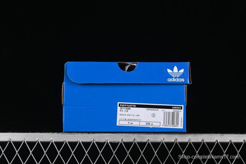 Adidas Puffylette GY1596 Winter Slip-On Sneakers with Warm Lining - AJC3