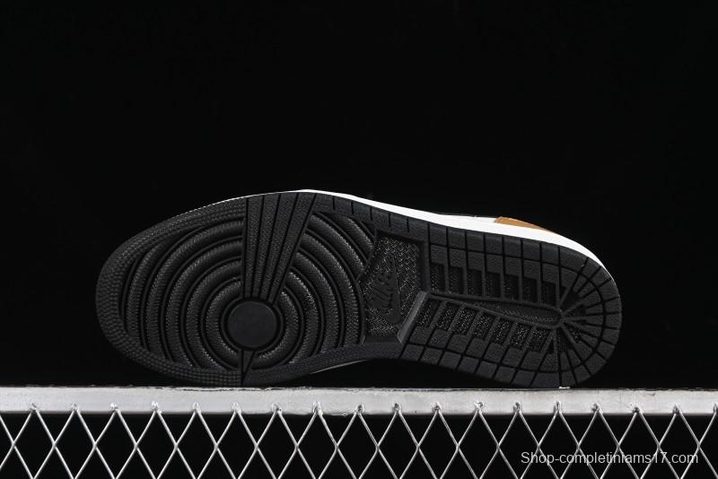 Nike Air Jordan 1 Low OG AJ1 Black Brown Low-Top Lifestyle Basketball Shoes - CZ0790-107