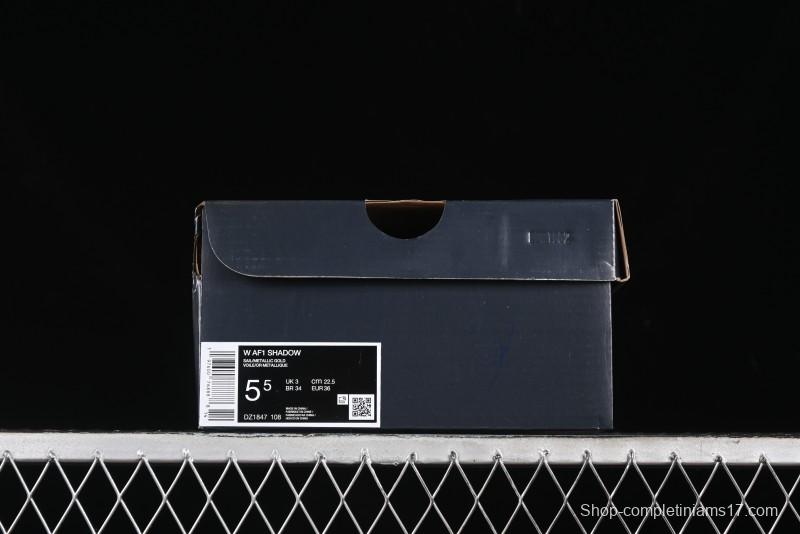 Nike Air Force 1 Shadow Lightweight Lifting Low-Top Casual Sneakers - DZ1847-108