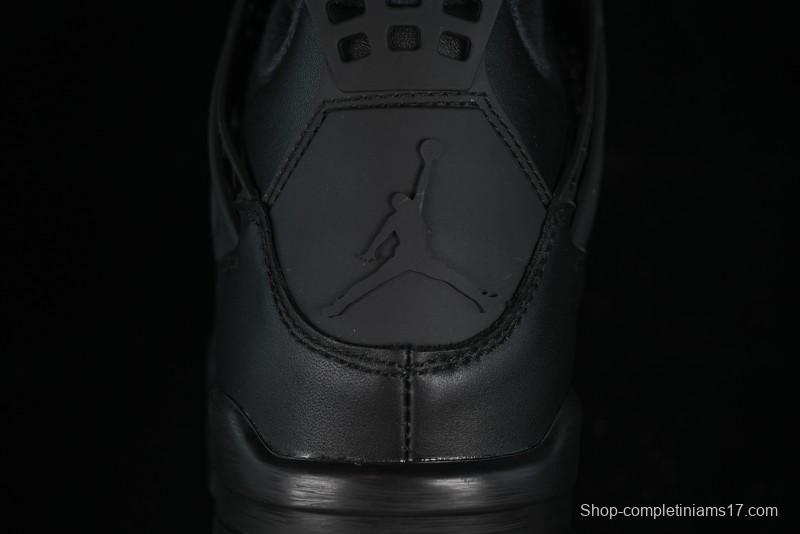 Nike Air Jordan 4 Retro Basketball Shoes with Mesh Design - FV7251-001