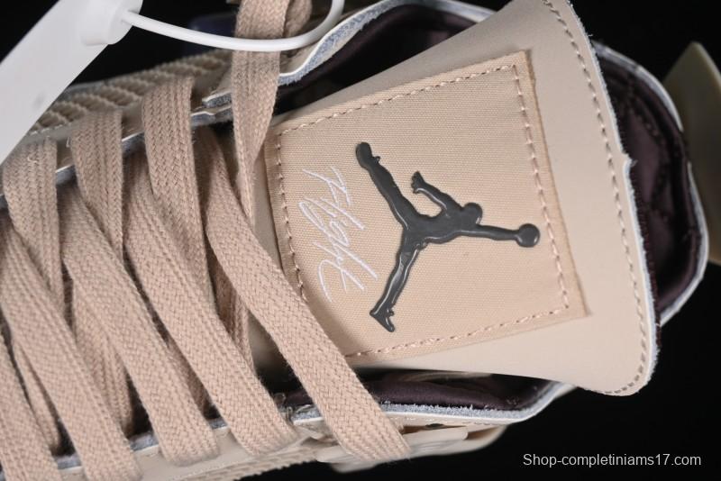 Nike A Ma Maniere x Air Jordan 4 Retro "Fossil Stone" - FZ4810-200