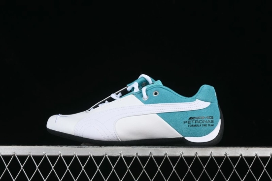 Puma Sparco Future Round Toe Lace-Up Leather Fabric Low-Top Lifestyle Casual Shoes - 307891-01