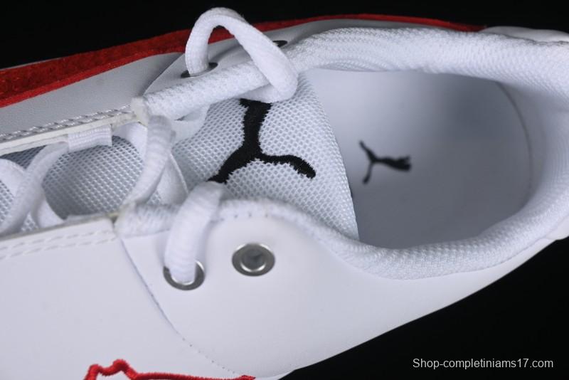 Puma Sparco Future Round Toe Lace-Up Leather Fabric Low-Top Lifestyle Casual Shoes - 308585-02