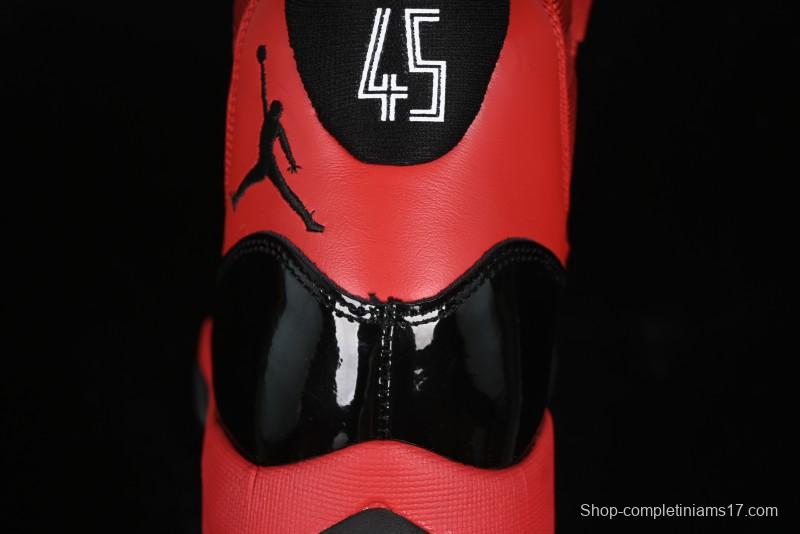 Nike Air Jordan 11 Retro High Top Basketball Shoes in Black/Red - CT8012-600